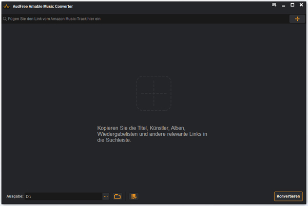 amazon music converter starten