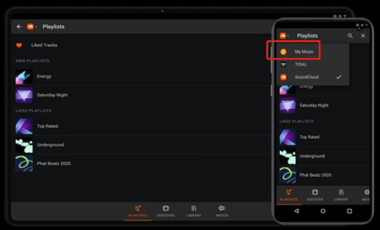 dj spotify mit djay pro android