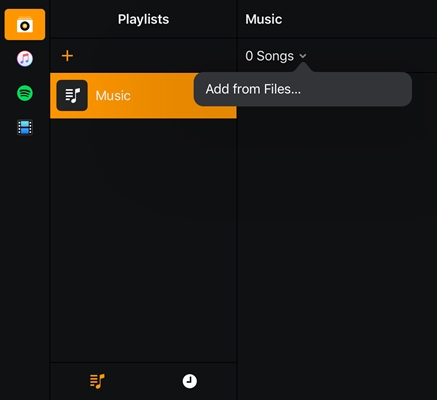 spotify mit djay pro ios verwenden