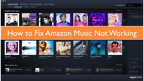 amazon music funktioniert nicht