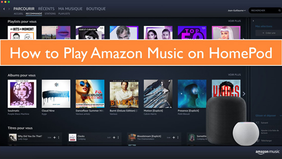 amazon music auf homepod