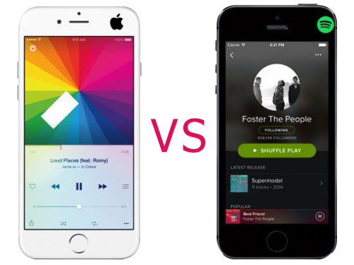 apple music vs spotify