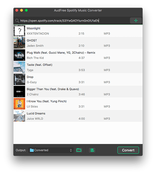 audfree spotify to mp3 converter