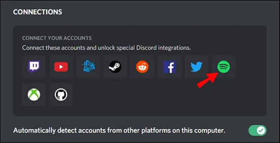 spotify symbol in discord anklicken