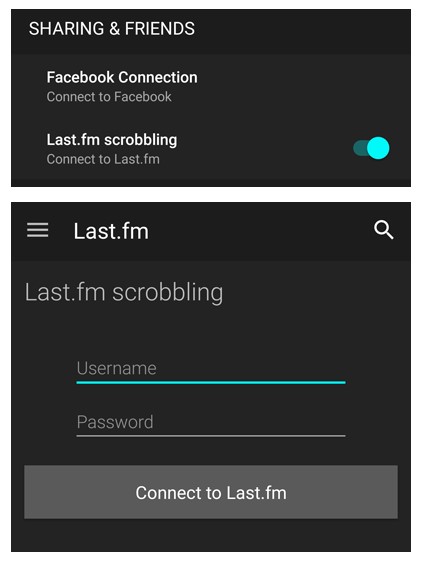 tidal mit last fm auf ios verbinden