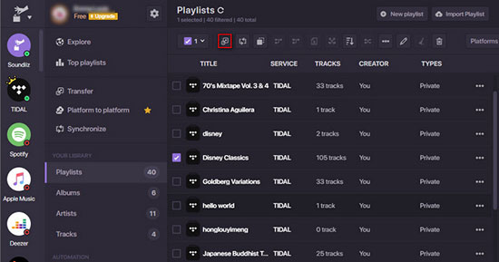 tidal playlist zu spotify konvertieren soundiiz