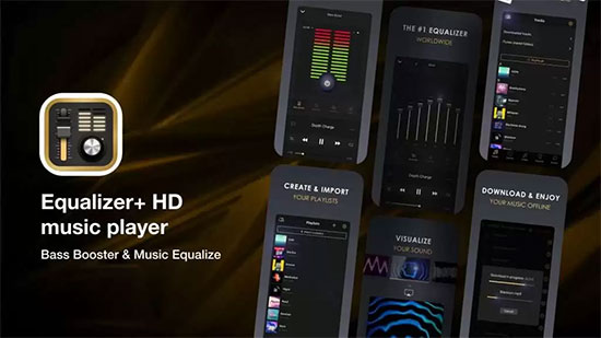 equalizer hd music player für amazon music iphone