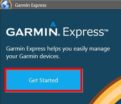 garmin express öffnen