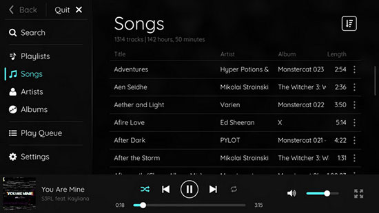 spotify auf der switch von der sd karte abspielen