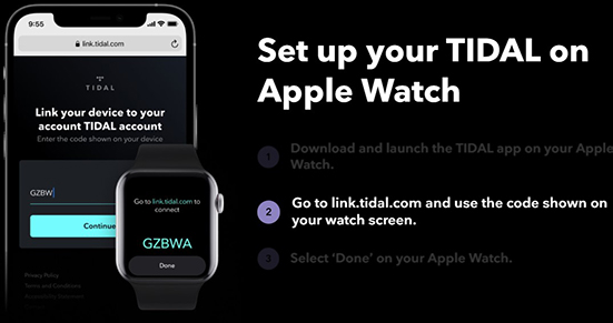 tidal auf apple watch offiziell abspielen