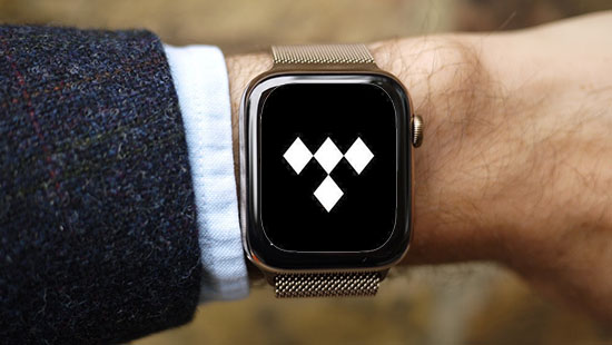 tidal auf apple watch