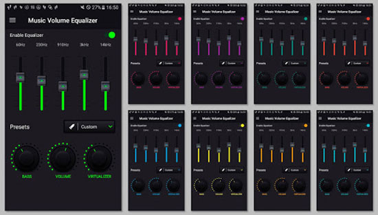 music volume eq für tidal