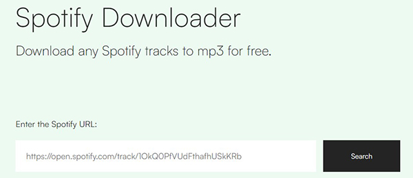spotify song downloader online