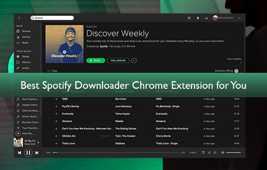 spotify downloader chrome erweiterung