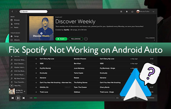 spotify funktioniert nicht auf android auto