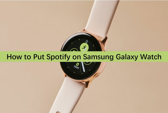 spotify auf galaxy watch