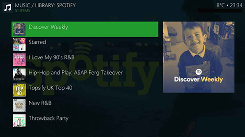 spotify auf kodi