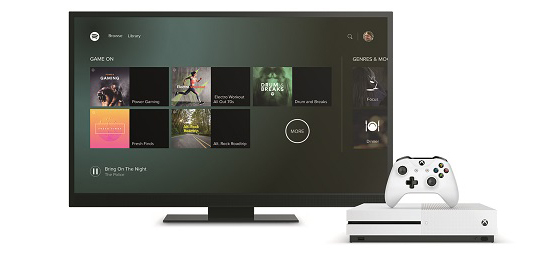 spotify auf xbox one abspielen