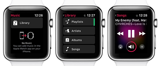 amazon music auf apple watch anhören