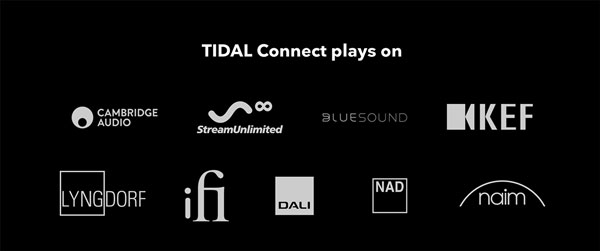 tidal connect unterstützte geräte