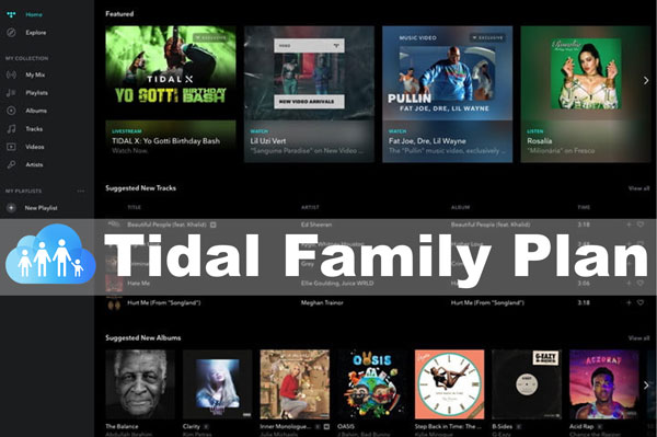 tidal family plan