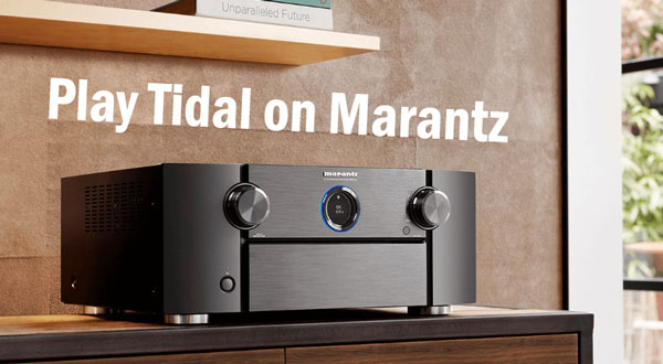 wie man tidal auf einem marantz receiver abspielt