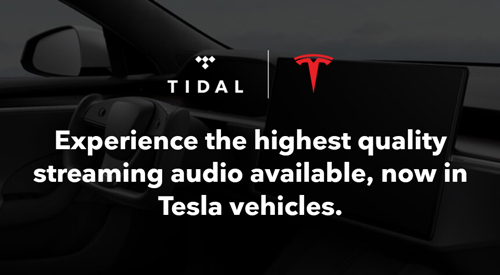 was ist tidal auf tesla