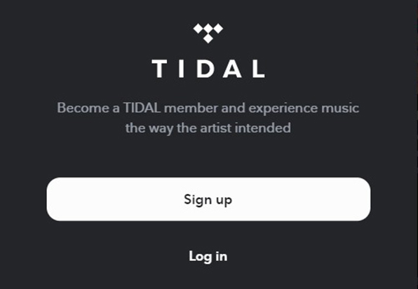 offnen Sie den audFree tidal musik converter